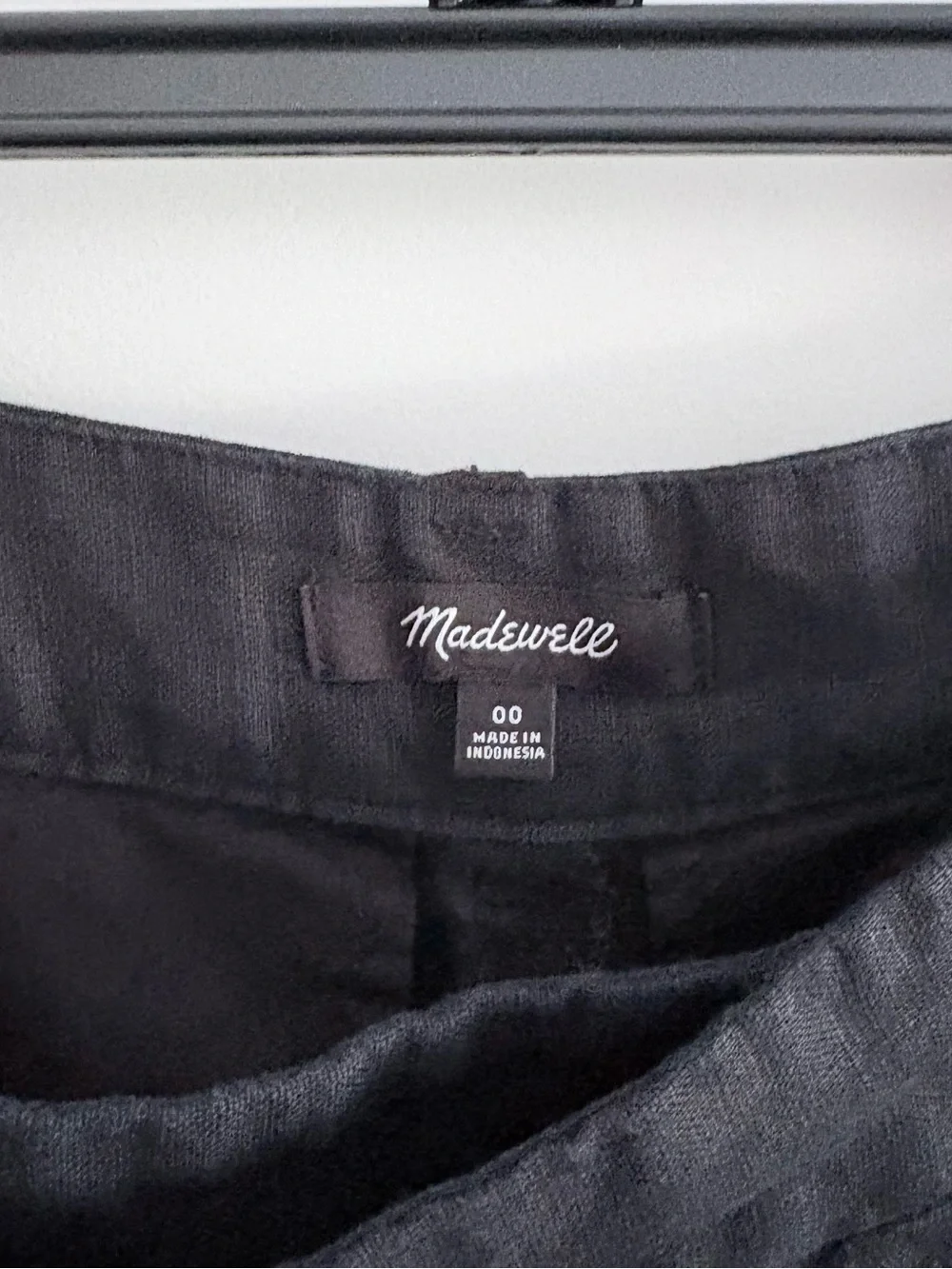 Madewell Harlow Wide Leg Trousers 100% Linen